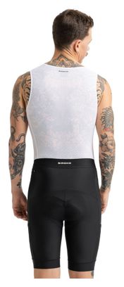 Cuissard sans bretelles cyclotourisme homme Cyclisme Tour Black Noir