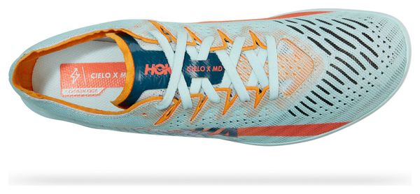 Hoka One One Cielo X MD Athletic Scarpe Blu Rosso Unisex