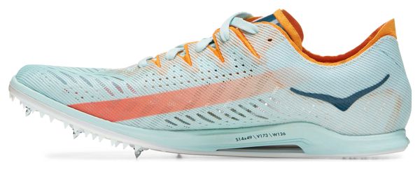 Hoka One One Cielo X MD Athletic Scarpe Blu Rosso Unisex