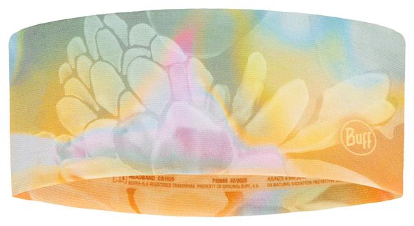 Buff CoolNet UV Wide Headband - Orange/Green