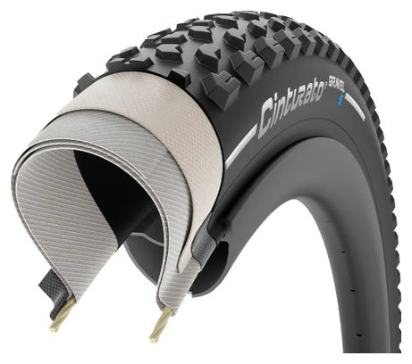 Pneu Pirelli Cinturato Gravel S 700 mm Tubeless Ready Souple SpeedGrip TechWall