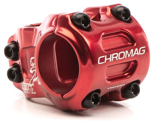 Chromag HiFi V2 MTB Stuurpen 31,8 mm 0° Rood