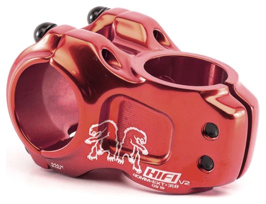 Chromag MTB Stem HIFI V2 31.8 mm, 50 mm Reach, Silver