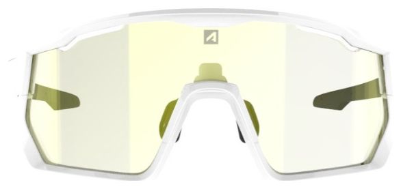 Lunettes AZR Kromic Pro Race RX Blanc Verni/Noir / Écran Gold Photochromique