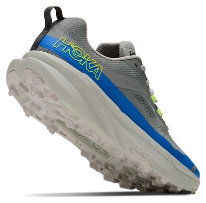 Hoka Torrent 5 trailschoenen grijs/blauw voor heren