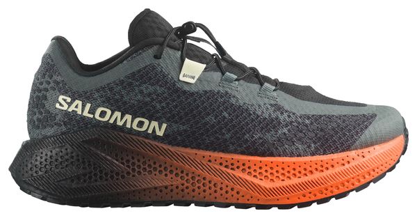 Salomon Aero Glide 4 GRVL Men's Running Shoes - Green/Black/Orange