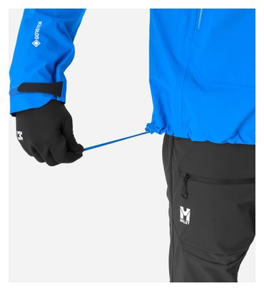 Chaqueta impermeable Millet Kamet Gore-Tex azul para hombre