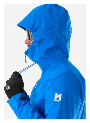 Chaqueta impermeable Millet Kamet Gore-Tex azul para hombre