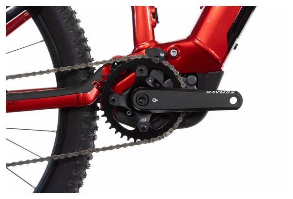 Raymon TailRay 1160 10.0 MTB elettrica a sospensione completa Sram SX 12S 720 Wh 29'' Rosso