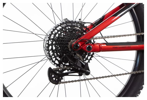 Raymon TailRay 1160 10.0 MTB elettrica a sospensione completa Sram SX 12S 720 Wh 29'' Rosso