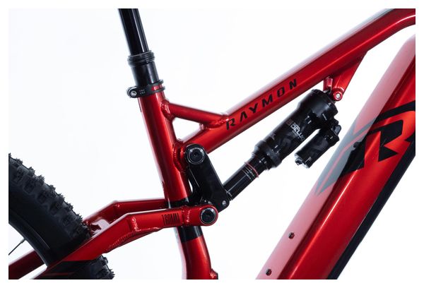 Raymon TailRay 1160 10.0 MTB elettrica a sospensione completa Sram SX 12S 720 Wh 29'' Rosso
