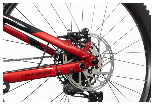 Raymon TailRay 1160 10.0 MTB elettrica a sospensione completa Sram SX 12S 720 Wh 29'' Rosso