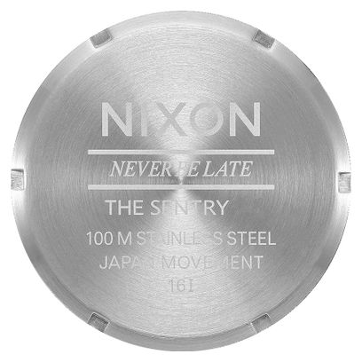 Reloj Unisex Nixon Sentry <p><strong> Nylon</strong></p>Plata/Marrón Claro