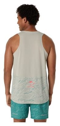 Asics Fujitrail Tanktop Beige Herren