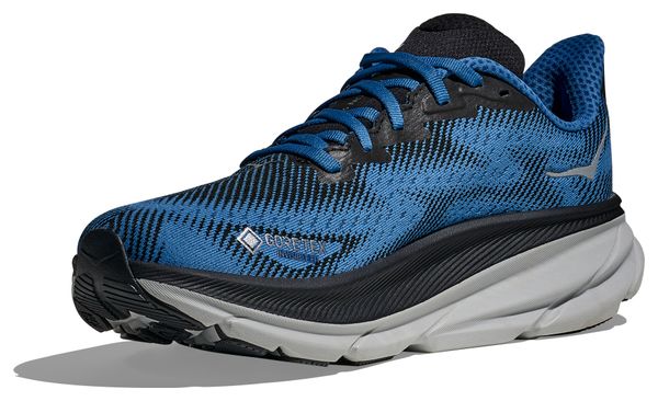 Hoka Clifton 9 GTX Nero/Blu Scarpe da corsa per uomo