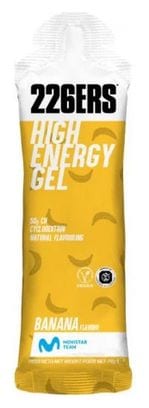Gel energético de plátano de alta energía 226ers 76g