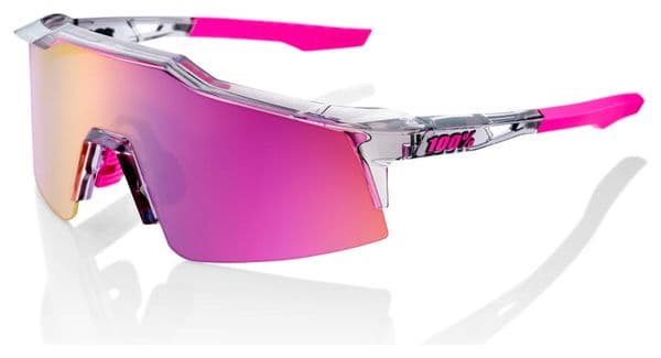 100% Speedcraft SL Sonnenbrille Tokyo Night Clear / Purple Multilayer Mirror