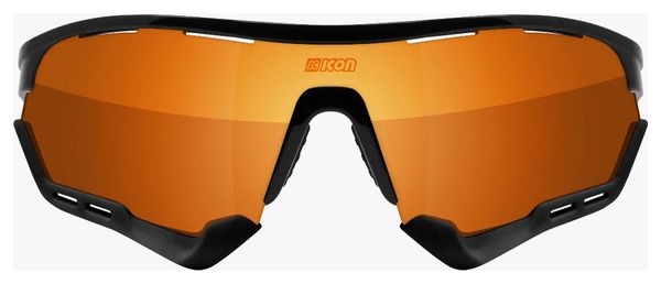 SCICON Aerotech XXL Glossy Black / Bronze Mirror Goggles