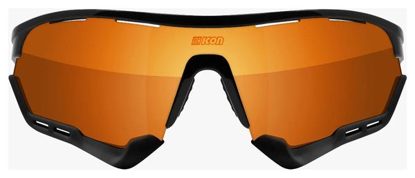 Lunettes SCICON Aerotech XXL Noir Brillant / Bronze Miroir