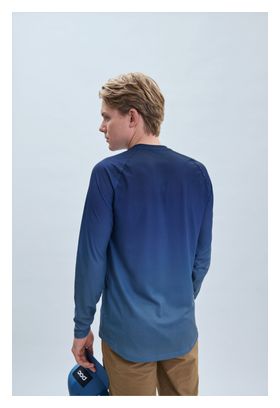 Poc Essential MTB Lite Gradient Long Sleeve Jersey Turmaline Blue
