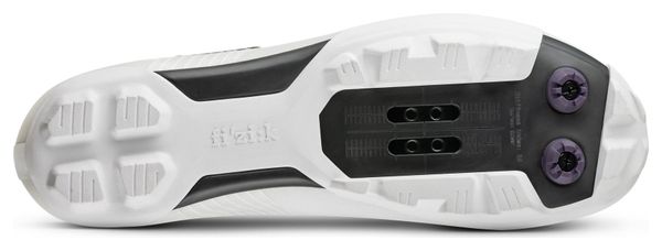 Scarpe da MTB Fizik Ferox 2 in carbonio, bianco/grigio chiaro