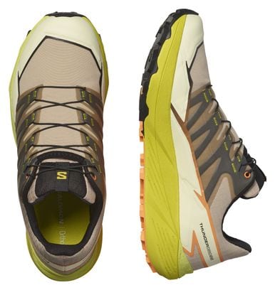 Chaussures de Trail Running Salomon Thundercross Beige Jaune