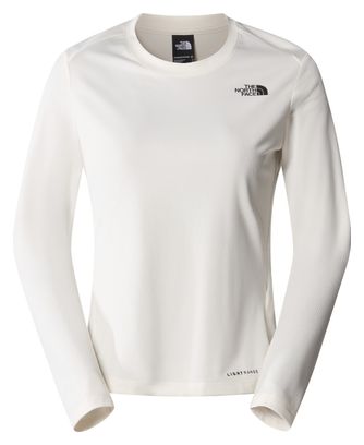 T-Shirt Manches Longues Femme The North Face Shadow Blanc