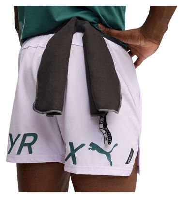 Puma x Hyrox PwrMode 5-Inch Shorts in Violet for Men