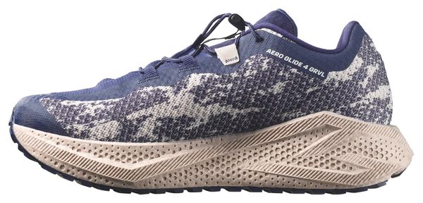 Salomon Aero Glide 4 GRVL Blue/White Men's Running Shoes