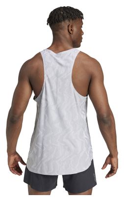 adidas Ultimate Heat.Rdy Tank Grey Uomo