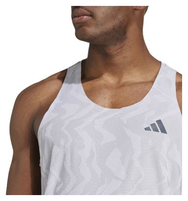 adidas Ultimate Heat.Rdy Tanktop Grau Herren