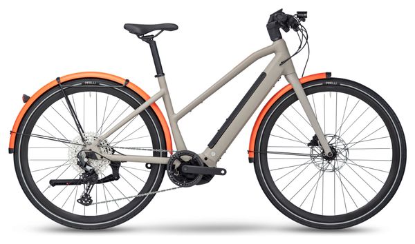 Wiederaufgearbeitetes Produkt - Elektrisches Citybike BMC 257 AMP AL Two ST Shimano Deore 12V 625 Wh 700 mm Beige Powder Sand 2023