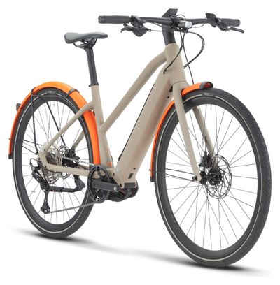 Wiederaufgearbeitetes Produkt - Elektrisches Citybike BMC 257 AMP AL Two ST Shimano Deore 12V 625 Wh 700 mm Beige Powder Sand 2023