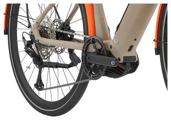 Wiederaufgearbeitetes Produkt - Elektrisches Citybike BMC 257 AMP AL Two ST Shimano Deore 12V 625 Wh 700 mm Beige Powder Sand 2023