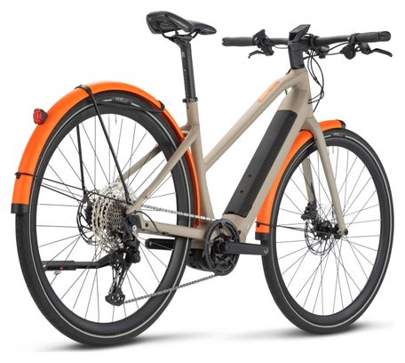 Wiederaufgearbeitetes Produkt - Elektrisches Citybike BMC 257 AMP AL Two ST Shimano Deore 12V 625 Wh 700 mm Beige Powder Sand 2023