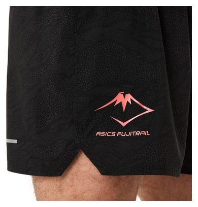 Pantaloncini Asics Fujitrail Nero Uomo