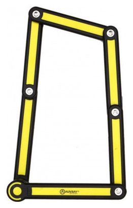 Antivol Pliable Auvray City Lock 85cm + Support D'antivol 