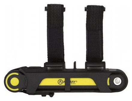 Antivol Pliable Auvray City Lock 85cm + Support D'antivol 