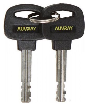 Antivol Pliable Auvray City Lock 85cm + Support D'antivol 