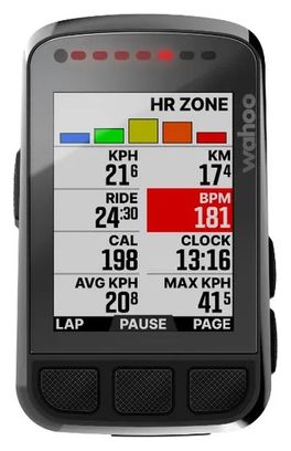 Computer GPS Wahoo Fitness Elemnt Bolt V2 - Pacchetto Tickr Cardio / Velocità / Cadenza