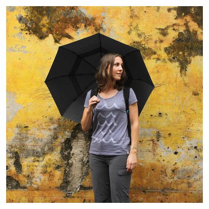 Lifeventure Trek Medium Umbrella Black
