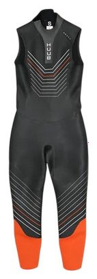 Traje de neopreno sin mangas Huub Men's Arayas Negro y Naranja