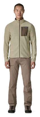 Pile Patagonia R1 Air Beige Polar da uomo