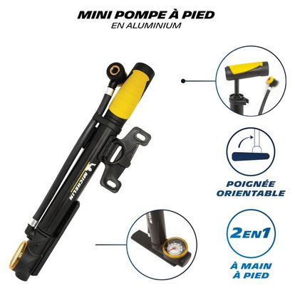 Mini Pump Michelin 2 in 1 Foot / Hand