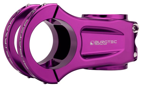 Attacco manubrio Burgtec Enduro MK3 in alluminio da 35 mm Purple Rain