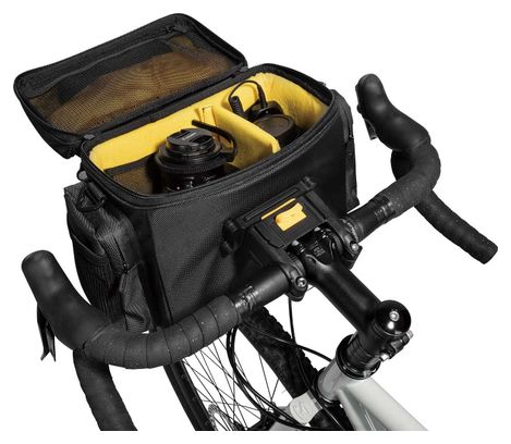 Sacoche De Guidon Topeak TourGuide - 5L, Fixation Quickclick - Noir, Unisexe