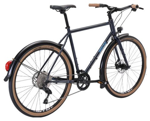 Mountainbike Breezer Doppler Cafe+ Shimano Deore 10V 650b Blau 2022