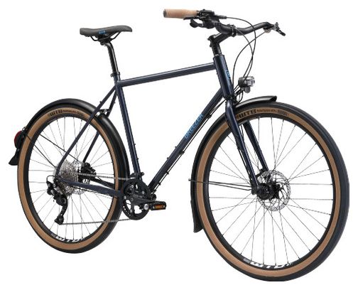 Mountainbike Breezer Doppler Cafe+ Shimano Deore 10V 650b Blau 2022