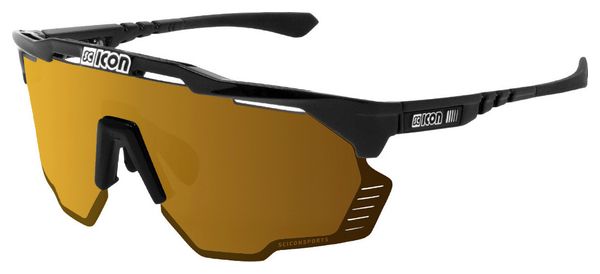 Scicon Aeroshade Kunken Sonnenbrille Black Gloss / Multimirror Bronze