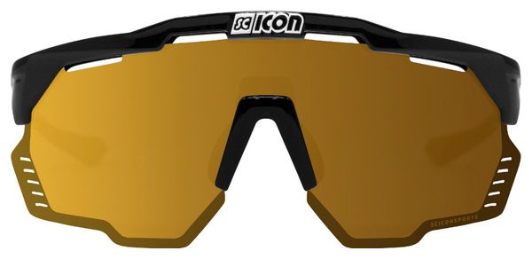 Gafas de sol Scicon Aeroshade Kunken Black Gloss / Multimirror Bronze